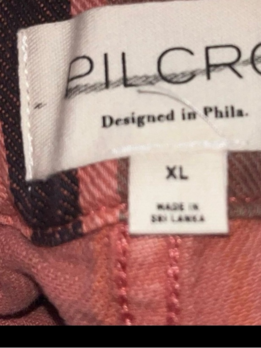 NWT Anthropologie PILCRO Cropped PJ Wide-Leg Jeans Striped Oversized XL - Picture 10 of 12